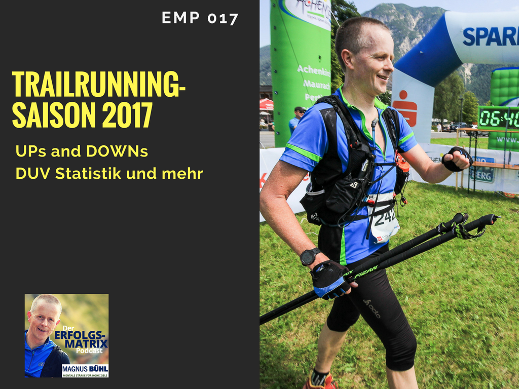 EMP-017 - Trailrunning-Saison 2017 - DUV und weitere Statistiken